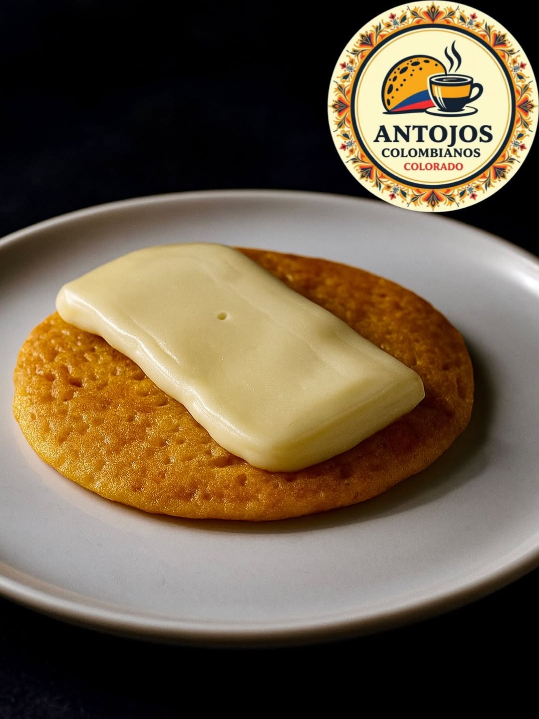 Arepa de choclo dulce colombiana