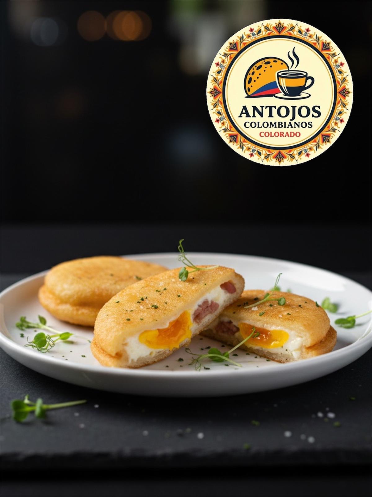 Arepa de huevo colombiana