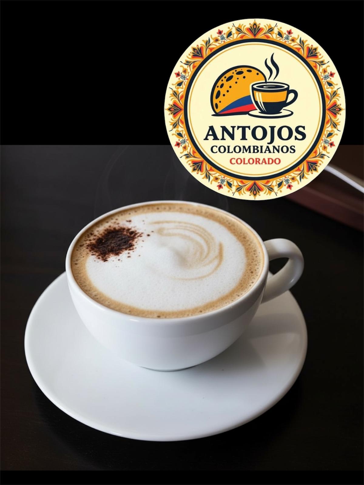 Cappuccino con café colombiano - Bebida caliente en Antojos Colombianos Colorado