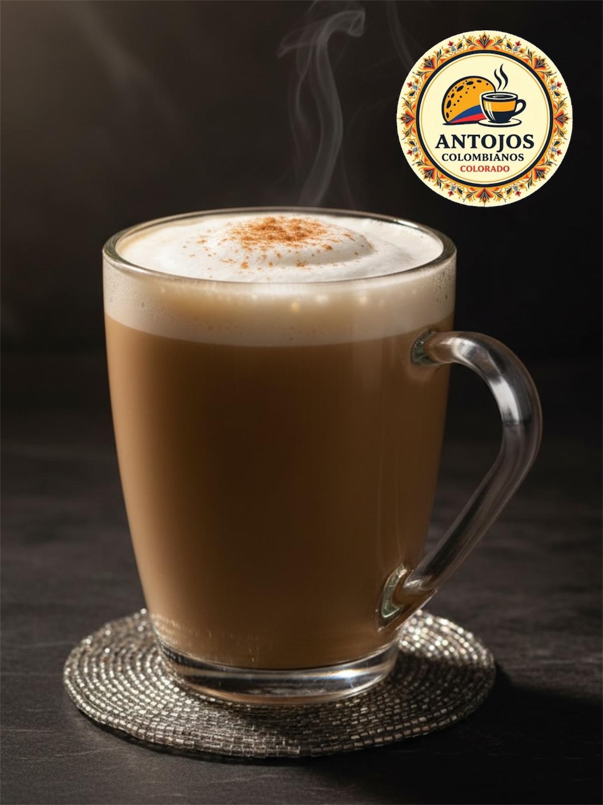 Latte Caramel con café colombiano - Bebida caliente especial en Colorado